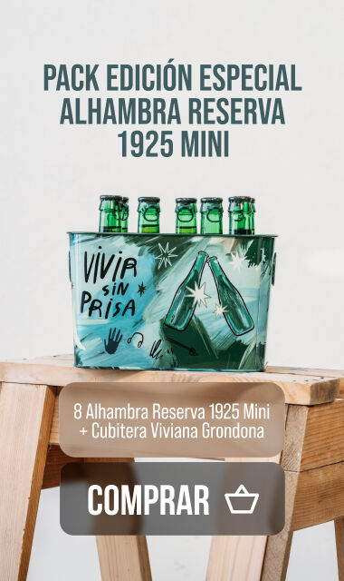 Descubre la nueva cubitera de Alhambra Reserva 1925